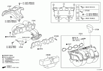 HILUX TGN120R-BNMLKN GGN125,GUN1##,LAN125,TGN1##