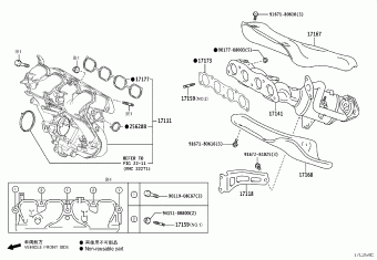 COROLLA ZVG12L-KHXNBW MXGA10,MXGH1#,ZVG1#