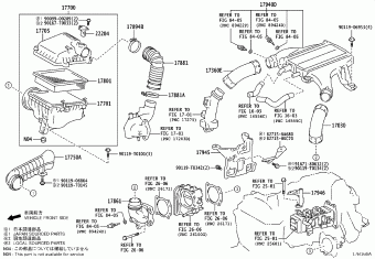 HILUX (DCB/SCB/XTR) GUN125L-BNFSXW3 GUN12#,135
