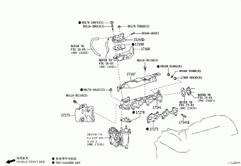 HILUX (DCB/SCB/XTR) GUN125L-BNFSXW3 GUN12#,135