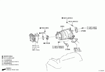 HILUX (DCB/SCB/XTR) GUN125L-BNFSXW3 GUN12#,135