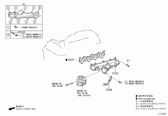 HILUX (DCB/SCB/XTR) GUN125L-DTFSXW GUN12#,135