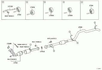 HILUX (DCB/SCB/XTR) GUN126L-CNTHXW GUN12#,135