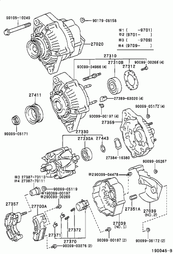 CELICA ST202R-BLMGFW AT200,ST20#