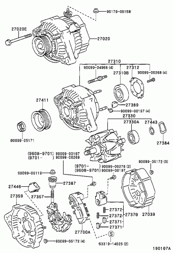 CAMRY SXV20L-AEMNKW MCV20,SXV20