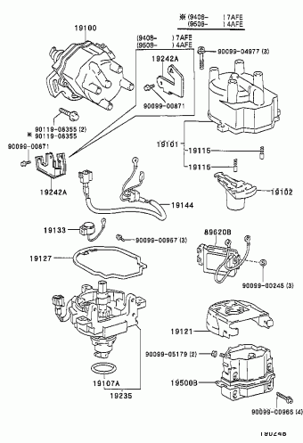COROLLA AE102L-AEPEKA AE10#