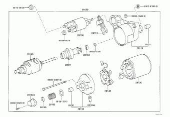 COROLLA SED/CP/WG EE100L-AEMDSB AE10#,CE100,EE10#