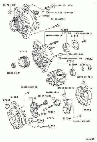 COROLLA AE102L-AWMNKA AE10#