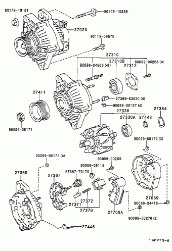 COROLLA SED/WG AE101L-AEMDKW AE10#,CE100,EE10#