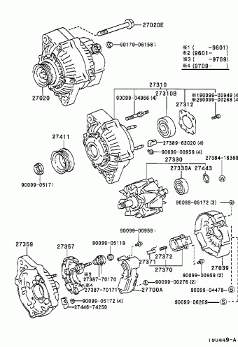 RAV4 SXA10R-AZPGKQ SXA1#