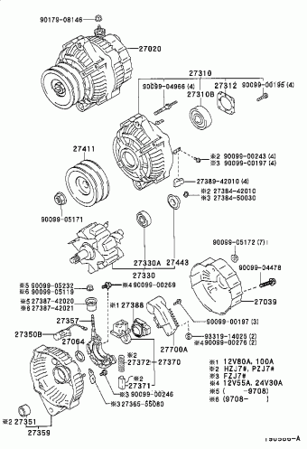 LAND CRUISER HZJ75RP-MRQ3 07.1990