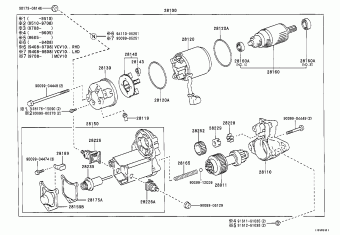CAMRY ( SED) VCV10R-AEPGKN SXV1#,VCV10,MCV10