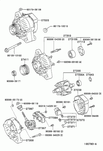 TERCEL EL50L-AEHDSV EL50,53
