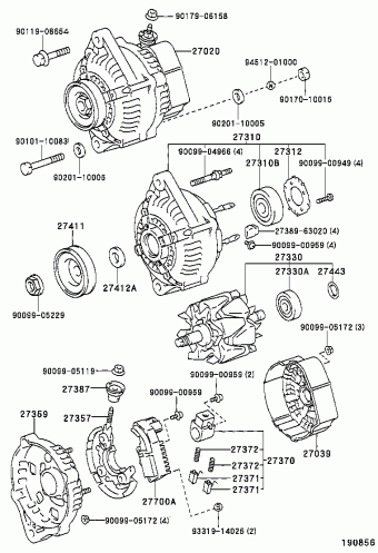 HILUX 2WD RN90R-CRMSSQ 12.1994