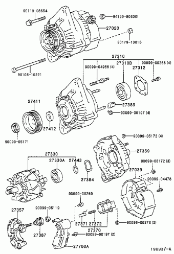 TOWNACE/LITEACE KR42R-RCMREQ CR4#,KR4#,SR40