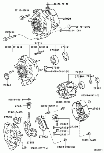 HILUX LN150L-CRMDSW KDN1##,LN1##,RZN168,173