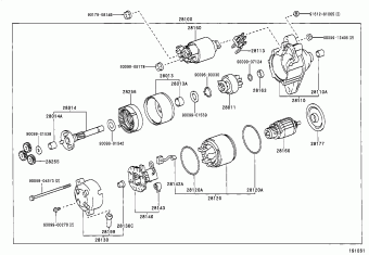 YARIS/ECHO 4D NCP12R-BEPRKQ NCP1#