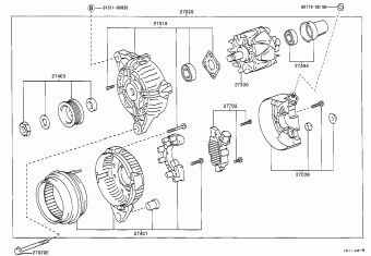 COROLLA SED/WG ZZE111L-GEMDKB AE11#,CE110,EE11#,ZZE11#