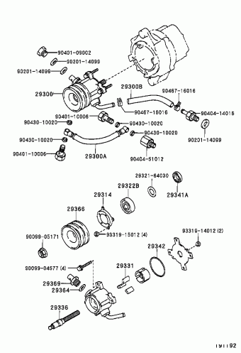 HILUX/4RUNNER (4WD) LN111R-CRMSSQ 03.1995