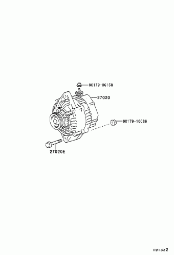COASTER RZB53L-ZCMEK BB5#,RZB5#,TRB53,XZB53