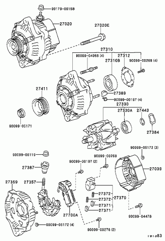 HILUX 2WD RZN200L-PRMDK 11.2003