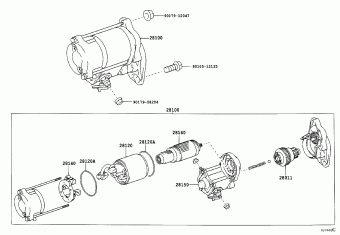 HILUX KDN145L-PRMDYW3 KDN1##,LN1##,RZN168,173