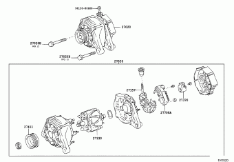 COROLLA SED/WG ZZE121L-AEMNKW CDE120,NDE120,ZZE12#