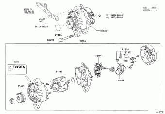 YARIS NLP10L-AHMGXW NCP1#,NLP10,SCP10