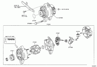 YARIS NLP10L-CHMRXW SCP1#,NLP10