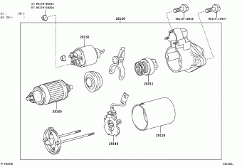 COROLLA HB CDE120L-DGMNXW CDE120,NDE120,ZZE12#