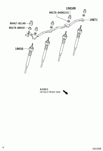 AVENSIS ADT251L-ALFEYW ADT25#,AZT25#,CDT250,ZZT25#