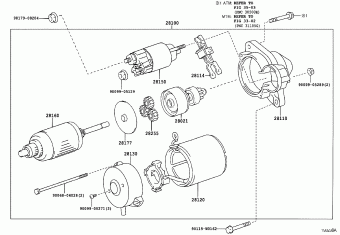 AVENSIS ADT271L-AWFVXW ADT27#,WWT27#,ZRT27#