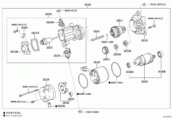 4RUNNER TRN280L-GKPGKA GRN28#,TRN28#