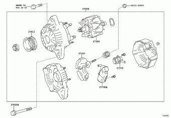 COROLLA SED/WG ZRE141L-AEFDKV CE140,NZE141,ZRE14#,ZZE14#