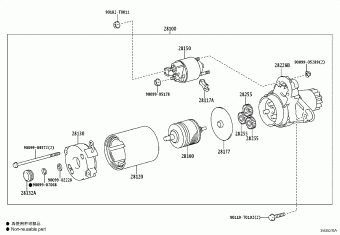 CAMRY/AURION/HV ASV50L-DETNKV ASV50,AVV50,GSV50