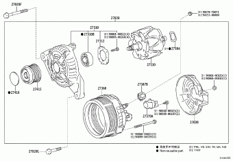 CAMRY/HYBRID ASV50L-JETEKU ACV51,ASV5#,AVV50