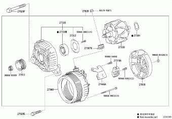 CAMRY/HYBRID ACV51R-JEPEKE ACV51,ASV5#,AVV50