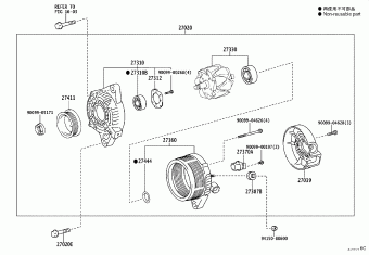 COROLLA/AURIS ZRE182R-AHFNKQ NRE180,ZRE18#,ZWE186