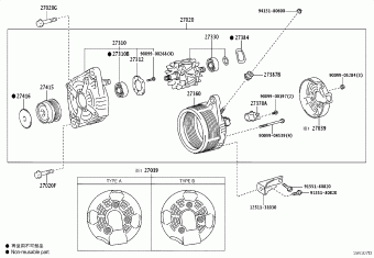CAMRY/HYBRID GSV50L-RETGKX ACV51,ASV5#,AVV50,GSV50
