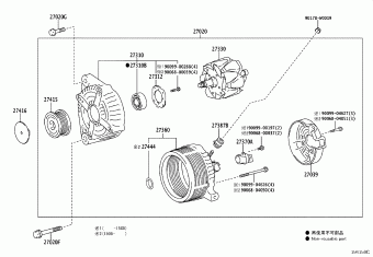 COROLLA NDE180R-DEFDXW NDE180,NRE180,ZRE18#