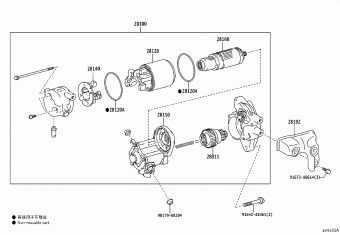 4RUNNER GRN285L-GKAGK GRN28#