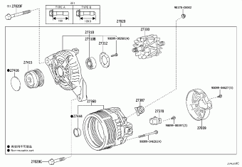 RAV4 ASA44L-ANTMKC ASA4#,ZSA4#