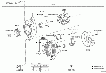 YARIS NCP131L-CHPRKK NCP131