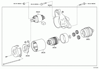 YARIS/HYBRID NSP131L-CHFNBW KSP130,NHP130,NLP130,NSP13#