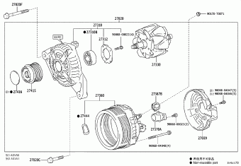 CAMRY/HYBRID ASV50L-JETEKU ACV51,ASV5#,AVV50