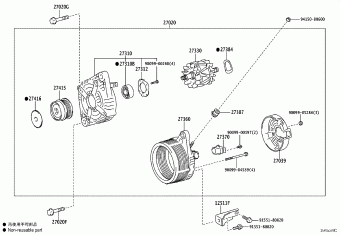 ALPHARD/VELLFIRE/HV GGH30L-PFTVK AGH30,AYH30,GGH30