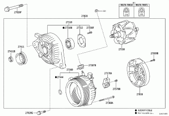YARIS NSP151L-AHMRK NCP15#,NSP15#