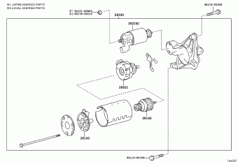 YARIS NSP151L-AHMRK NCP15#,NSP15#