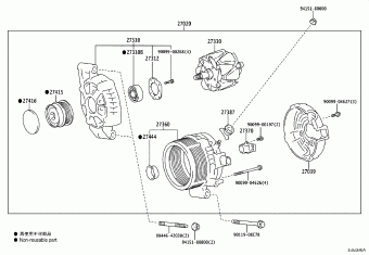 CAMRY/HYBRID AXVA70L-AEZNBV ASV70,AXVA70,AXVH7#,GSV70,MXVA71