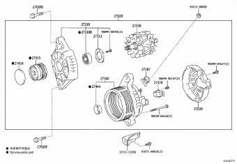 CAMRY/HYBRID GSV70L-AEZGBV ASV70,AXVA70,AXVH7#,GSV70,MXVA71